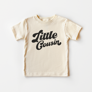 Little Cousin Toddler Shirt - Retro Cousin Kids Tee
