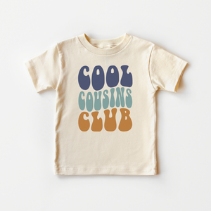 Cool Cousin Club Toddler Shirt - Retro Cousin Tee