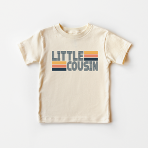 Little Cousin Toddler Shirt - Retro Cousin Kids Tee
