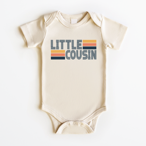 Little Cousin Baby Onesie - Retro Cousin Bodysuit