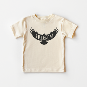 Freedom Eagle Toddler Shirt - Boys Patriotic Kids Tee