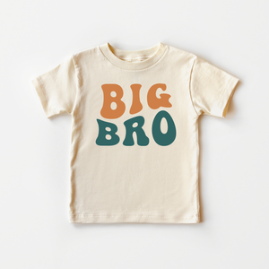 Big Bro Toddler Shirt - Cute Vintage Brother Kids Shirt