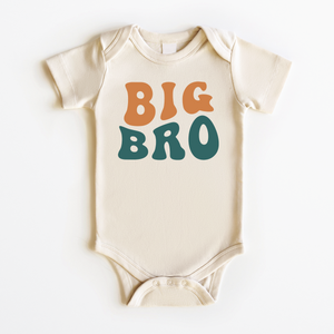 Big Bro Baby Onesie - Cute Vintage Big Brother Bodysuit