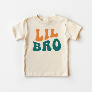 Lil Bro Toddler Shirt - Cute Retro Brother Kids Shirt