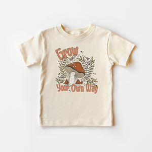 Grow Your Own Way Toddler Shirt - Girls Boho Tee