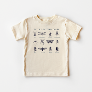 Future Entomologist Toddler Shirt - Vintage Zoologist Tee