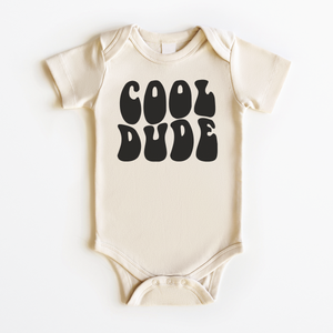 Cool Dude Baby Onesie - Retro Baby Boy Bodysuit