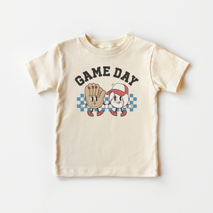 Game Day Toddler Shirt - Retro Baseball Tee