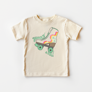 Shamrock And Roll Toddler Shirt - Retro St Patrick's Day Tee