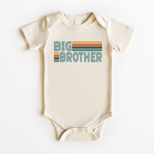 Retro Big Brother Onesie - Boys Sibling Bodysuit