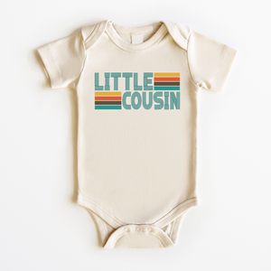 Retro Little Cousin Onesie - Boys Cousins Bodysuit