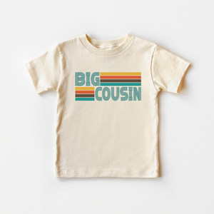 Retro Big Cousin Shirt - Boys Cousins Tee