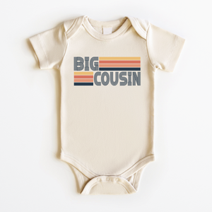 Retro Big Cousin Onesie - Cousin Crew Bodysuit