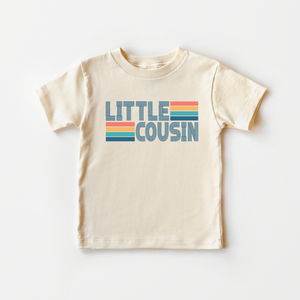 Retro Little Cousin Shirt - Boys Cousins Tee