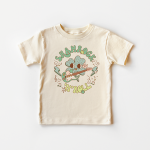 Shamrock N' Roll Toddler Shirt - Funny St Patrick's Day Kids Shirt