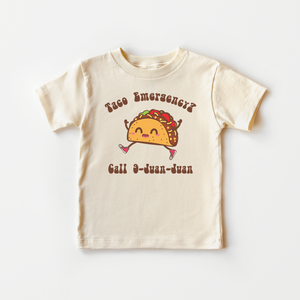 Taco Emergency Toddler Shirt - Funny Mexican Kids Tee