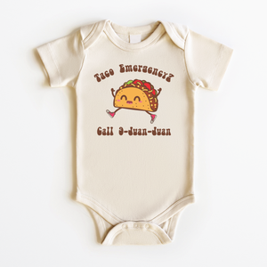Taco Emergency Baby Onesie - Funny Mexican Bodysuit