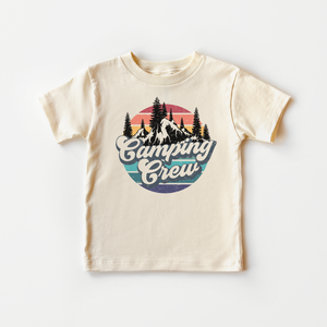 Camping Crew Toddler Shirt - Vintage Cousin Tee