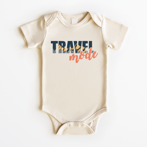 Travel Mode Baby Onesie - Vintage Adventure Bodysuit