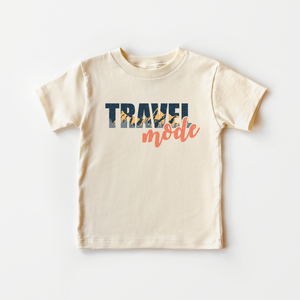 Travel Mode Toddler Shirt - Vintage Adventure Tee