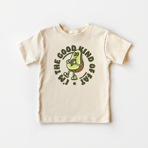 Retro Funny Kids Shirt - I'm The Good Kind of Fat Toddler Shirt