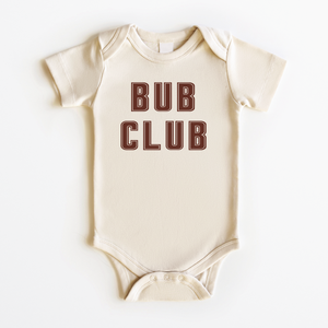 Bub Club Baby Onesie - Matching Brother Natural Bodysuit