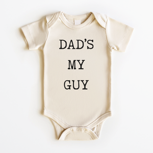 Dad's My Guy Onesie - Minimalist Father's Day Bodysuit