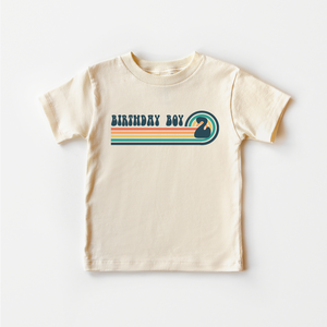 2nd Birthday Boy Toddler Shirt - Birthday Boy Retro Kids Shirt