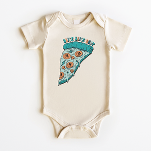 Slice Slice Baby Onesie - Funny Pizza Bodysuit
