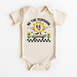 Be The Sunshine Baby Onesie - Retro Summer Bodysuit