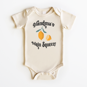 Grandma's Main Squeeze Baby Onesie - Vintage Summer Lemon Bodysuit