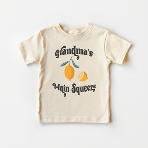 Grandma's Main Squeeze Toddler Shirt - Vintage Summer Lemon Kids Tee