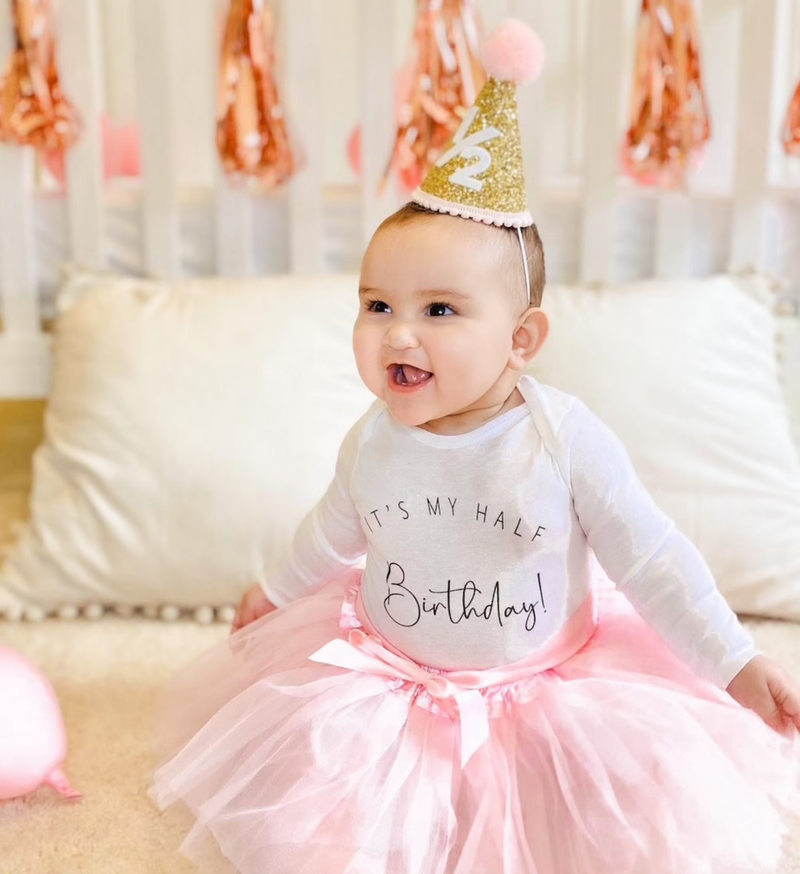 It's my half birthday onesie girl deals