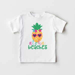Aloha Beaches - Pineapple Aloha Toddler Shirt