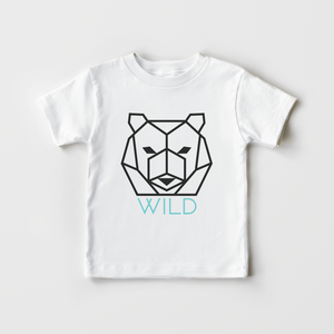 Geometric Bear Toddler Shirt
