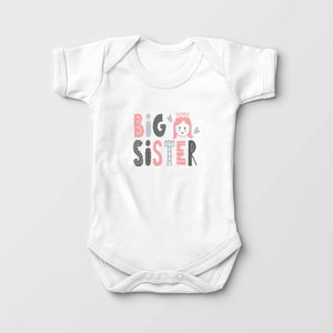 Big Sister Shirt - Boho Big Sister Toddler Shirt