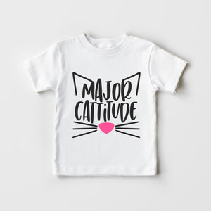 Cat Shirt - Major Cattitude - Toddler Shirt