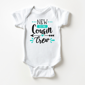 New To The Cousin Crew Baby Onesie - Cute Cousin Crew Onesie