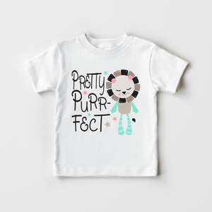 Pretty Purr-Fect Kids Shirt - Cute Cat Shirt