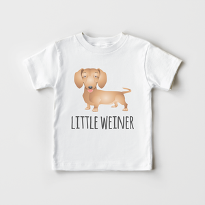 Little Wiener Shirt - Dachshund Toddler Shirt