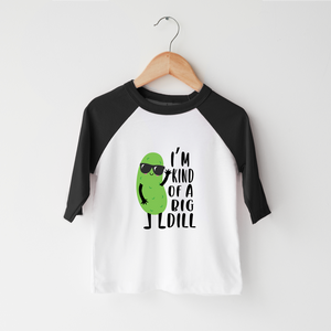 I'm Kind Of A Big Dill Shirt - Cute Pickle Toddler Shirt