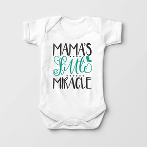 Mama's Little Miracle Baby Onesie - Cute Miracle Baby Onesie