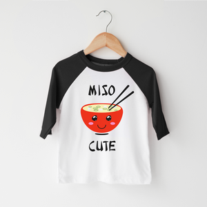 Miso Cute Shirt - Red Miso Cute Toddler Shirt
