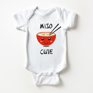 Miso Cute Onesie - Red Miso Cute Baby Onesie