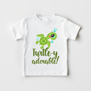 Turtley Adorable Toddler Shirt - Funny Kids Shirt