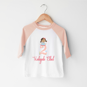 Personalized Second Birthday Fairy Toddler Shirt - Cute