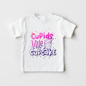 Cupids Little Cupcake - Valentines Toddler Shirt