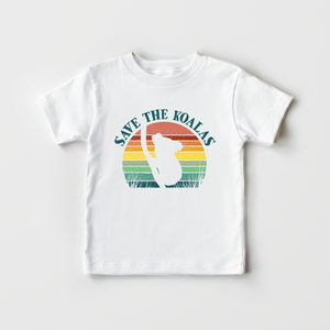 Save The Koalas Kids Shirt - Cute Environmentalist Shirt