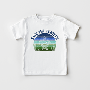 Save The Turtles Kids Shirt - Cute Environmentalist Shirt