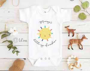 Mommy's Little Ray Of Sunshine - Cute Mommy Baby Onesie